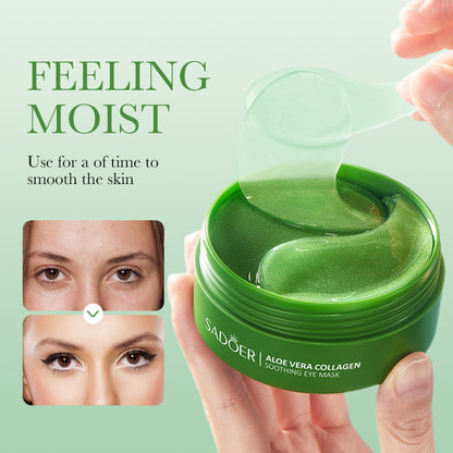 Masque apaisant à l'aloe vera et au collagène