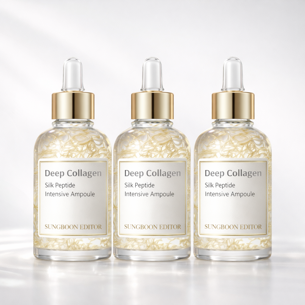 Sérum Peptides Coréen — Ampoule Collagène Intensive - Utilisation