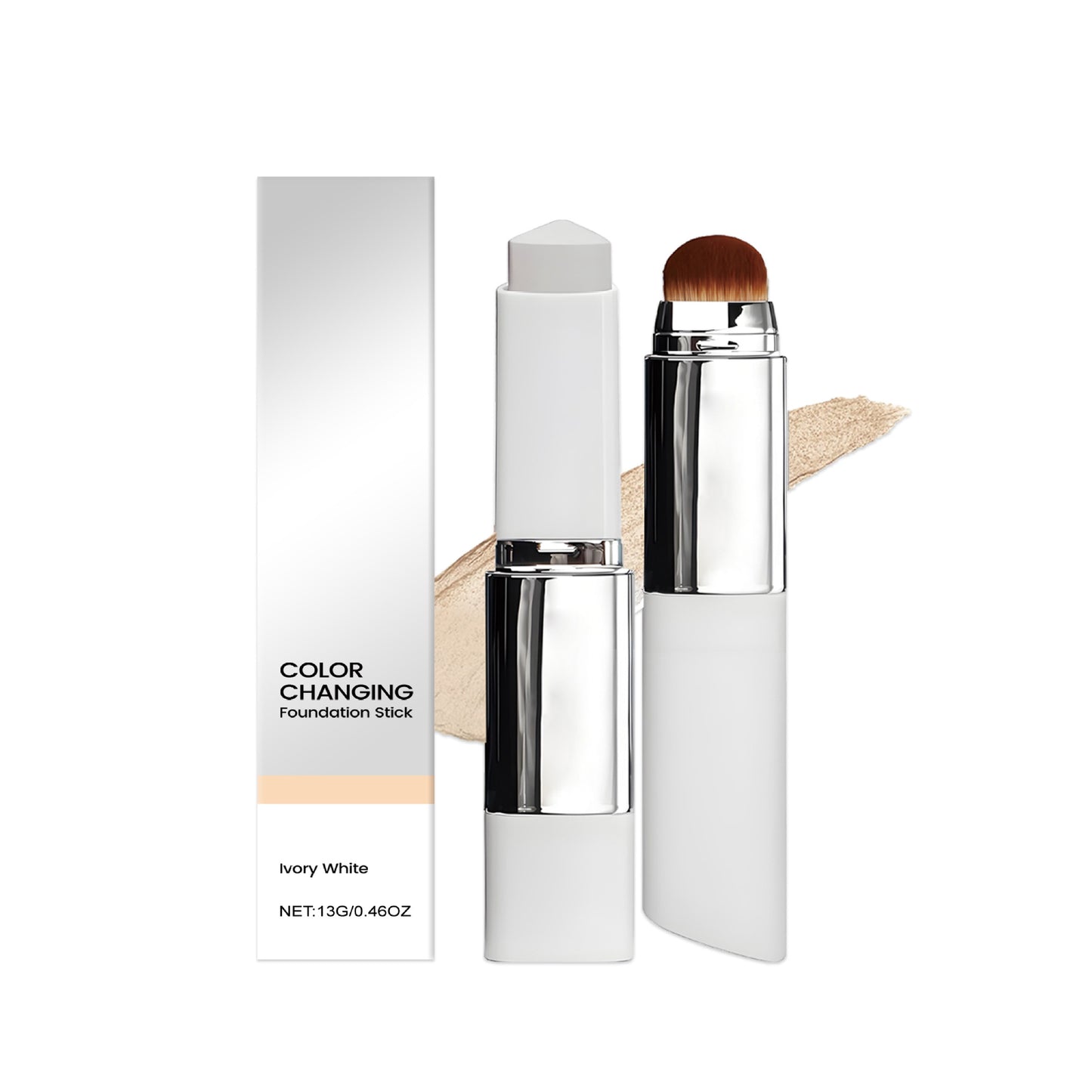 2-in-1 Stick Foundation, Natural Coverage | Long-Lasting Makeup - Vue principale