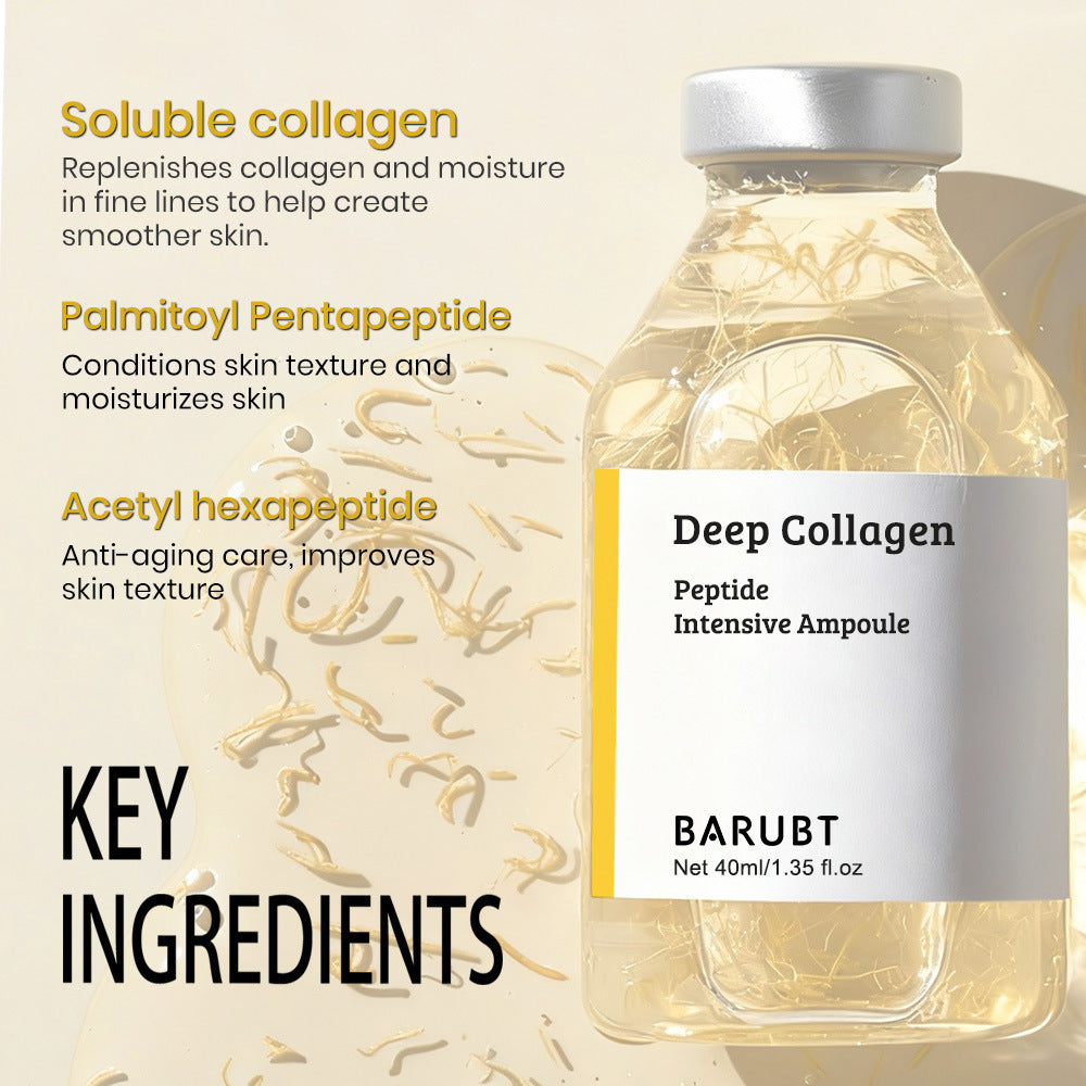 Sérum Peptides Coréen — Ampoule Collagène Intensive - Texture et rendu
