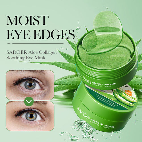 Masque apaisant à l'aloe vera et au collagène