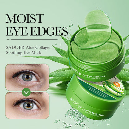 Masque apaisant à l'aloe vera et au collagène
