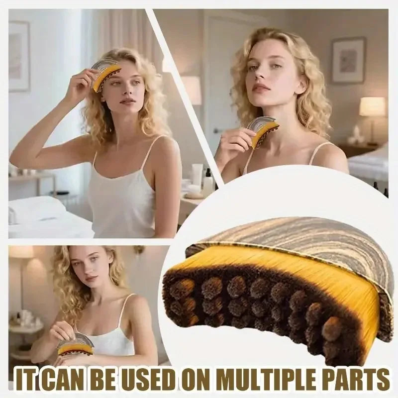 Brosse Facial Lymphatique - Résultat avant/après