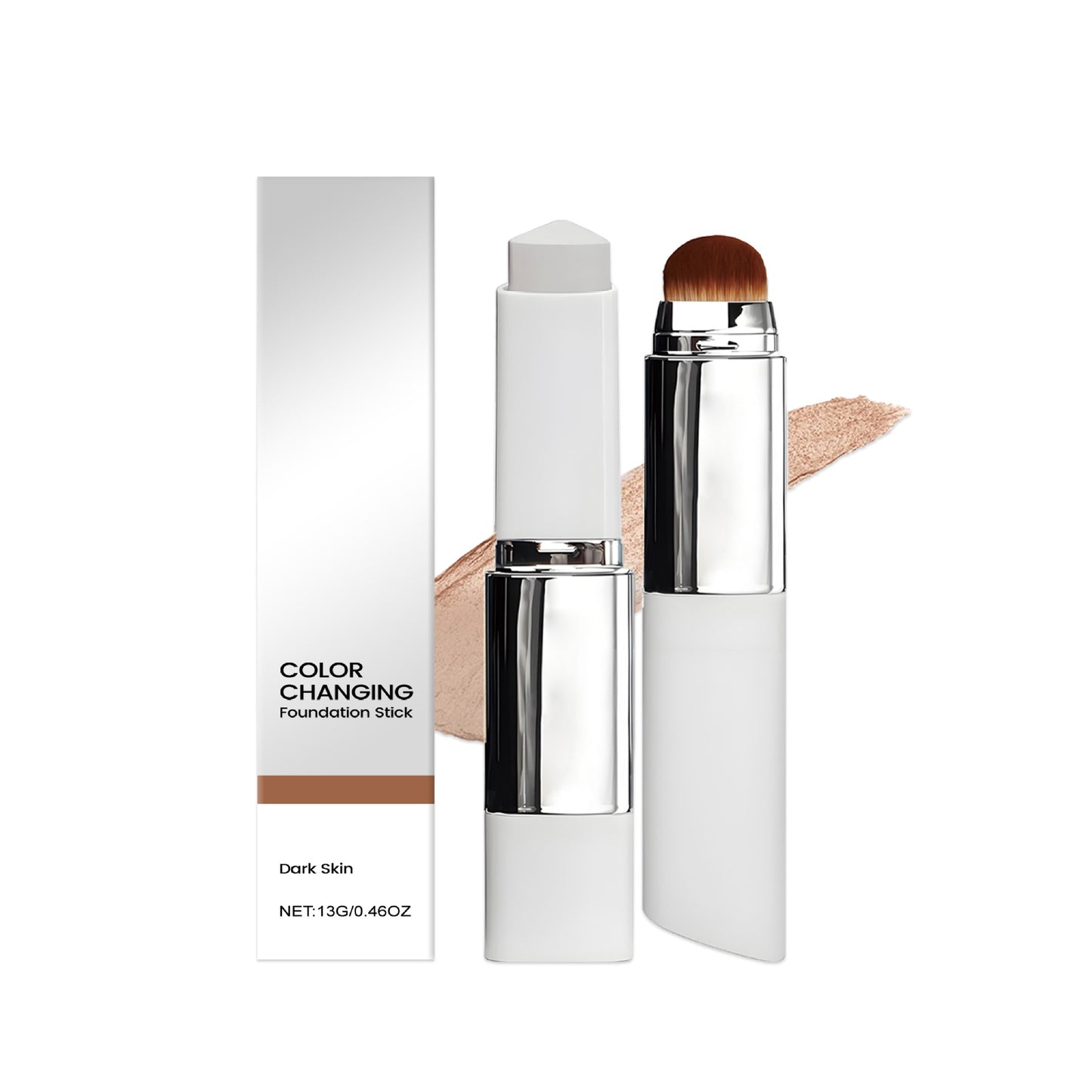 2-in-1 Stick Foundation, Natural Coverage | Long-Lasting Makeup - Vue détaillée